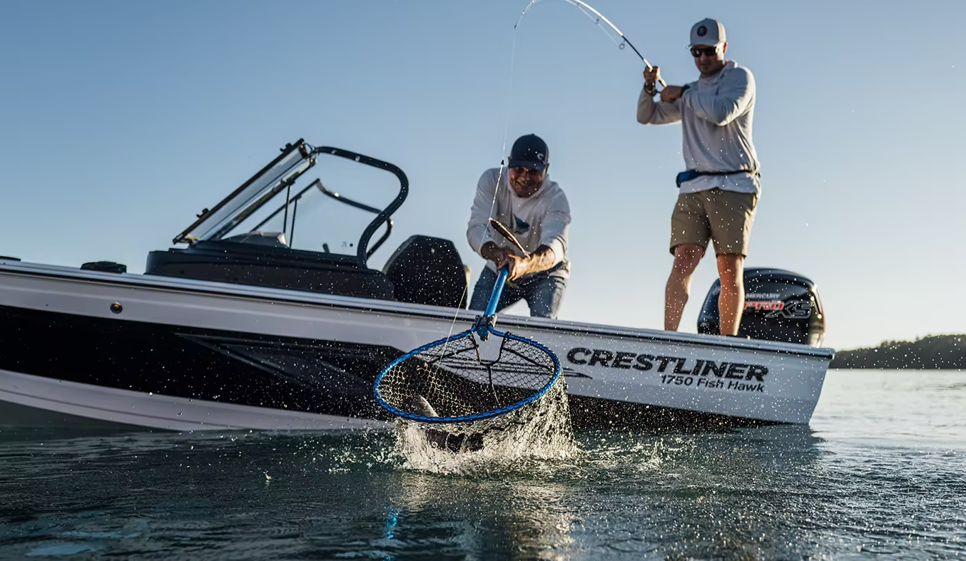 Used Crestliner Fish Hawk Fishing Deep-V Hull Boats For Sale