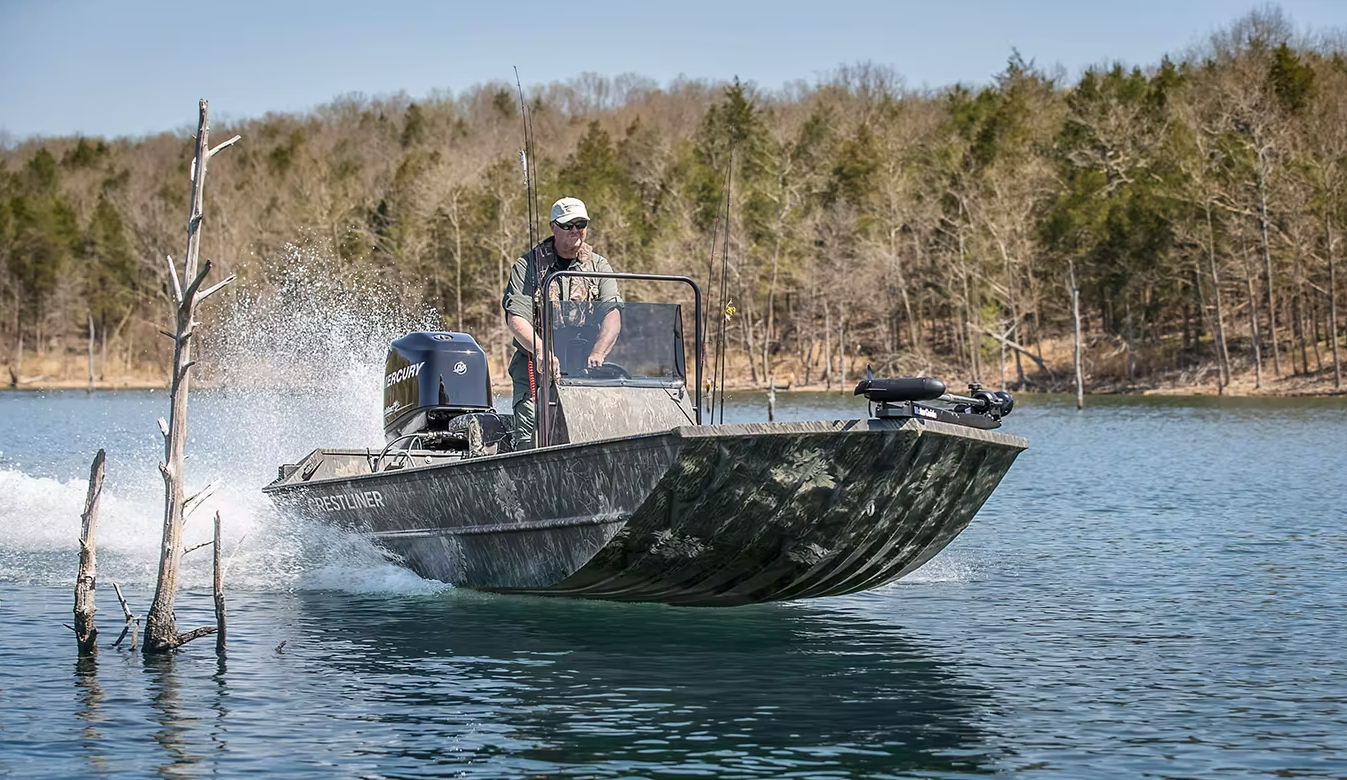 Used Crestliner Retriever CC Hunt/Utility Center Console Boats For Sale
