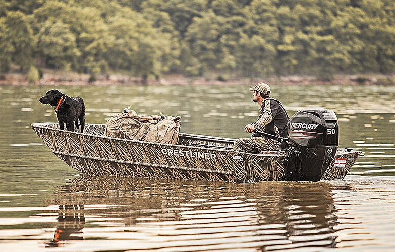 Used Crestliner Retriever Jon Hunt/Utility Tiller Boats For Sale