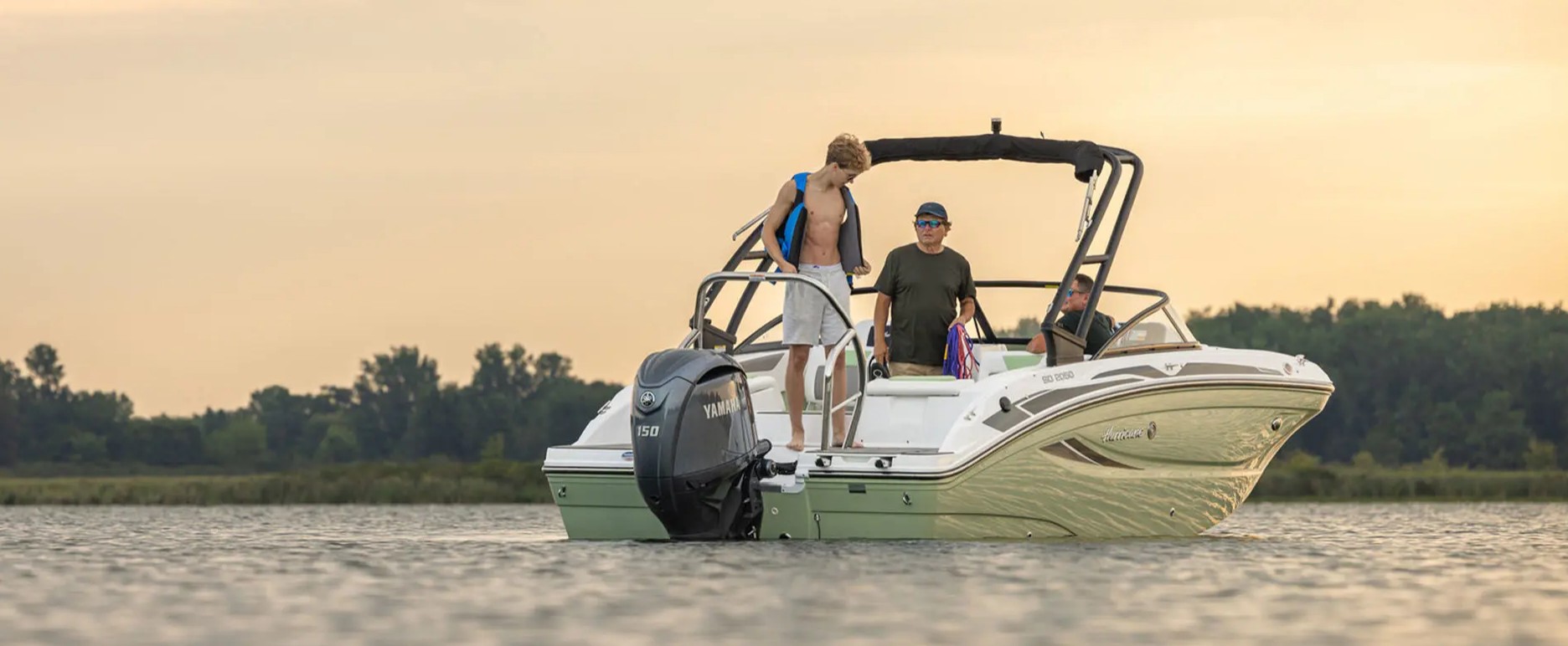 New Hurricane Outboard SunDeck Boats For Sale 