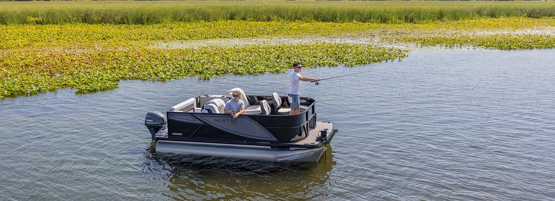 New Godfrey Mighty G Fishing Pontoon Boats For Sale