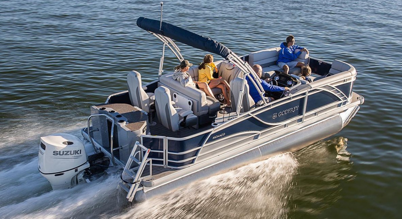 New Godfrey Monaco Fishing Pontoon Boats For Sale