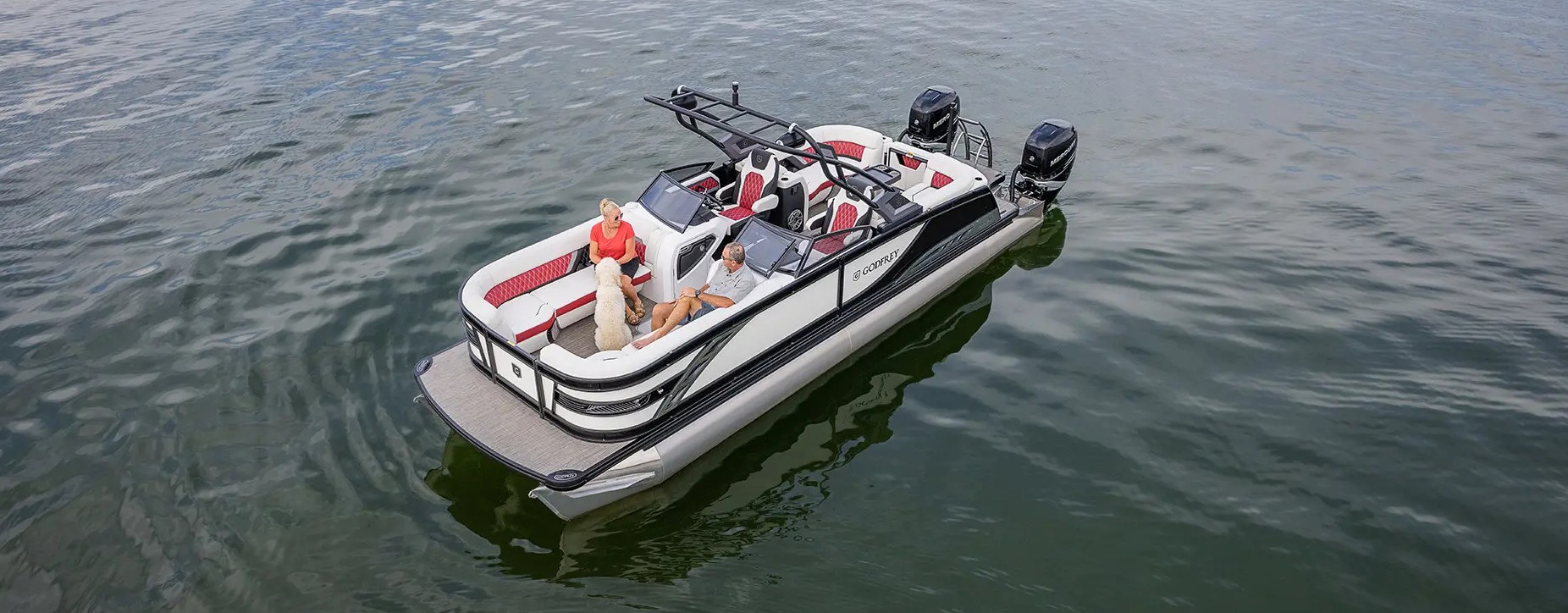 Used Godfrey SanPan Windshield Pontoon Boats For Sale
