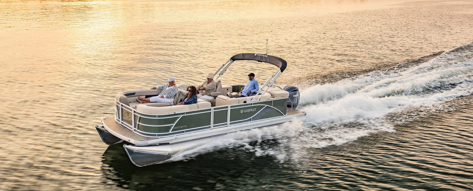 New Godfrey Sweetwater Cruiser Pontoon Boats For Sale
