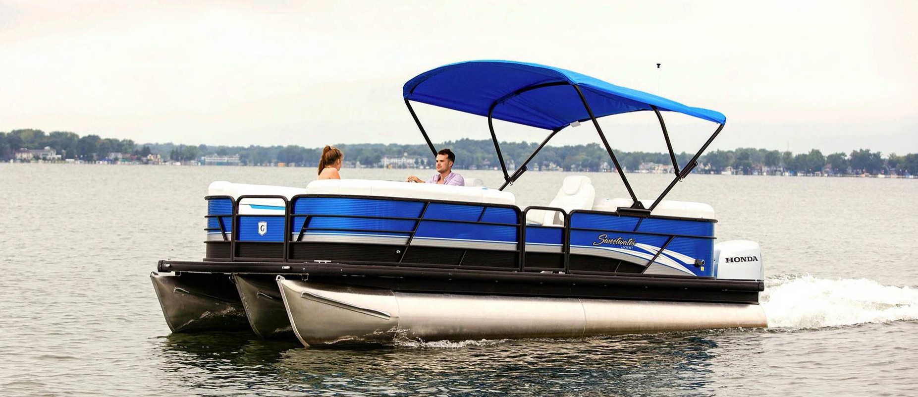 Used Godfrey Sweetwater Split Bench Pontoon Boats For Sale