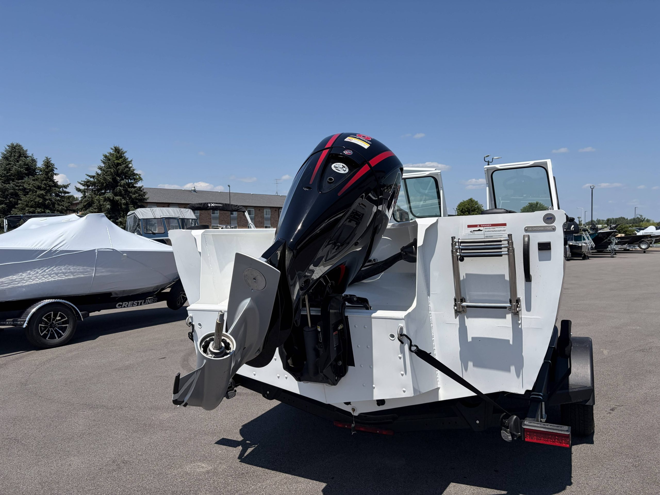 New 2027 Crestliner 1850 Commander 16 ft Deep V Fishing Boat For
